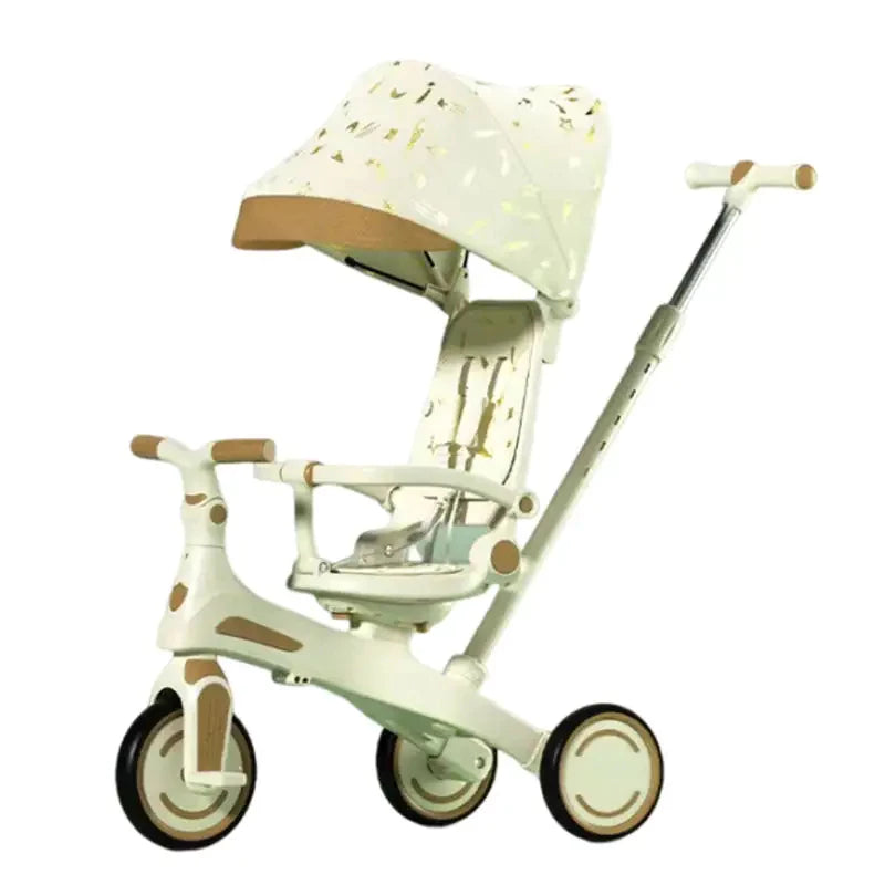 5-in-1 Kids Tricycle/Trike/Balancing Bike with Seat Reclinable